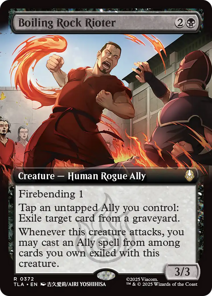 Boiling Rock Rioter (Extended Art) [Avatar: The Last Airbender] | Good Games Morley