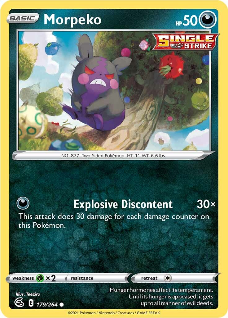 Morpeko (179/264) [Sword & Shield: Fusion Strike] | Good Games Morley