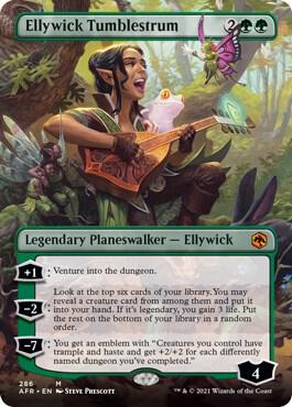 Ellywick Tumblestrum Borderless 286 (Adventures in the Forgotten Realms)  | Good Games Morley