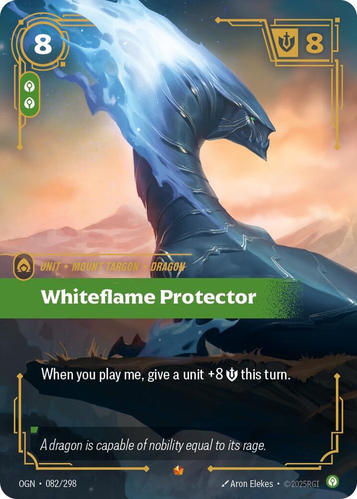 Whiteflame Protector 082/298 (Origins)  - Foil | Good Games Morley