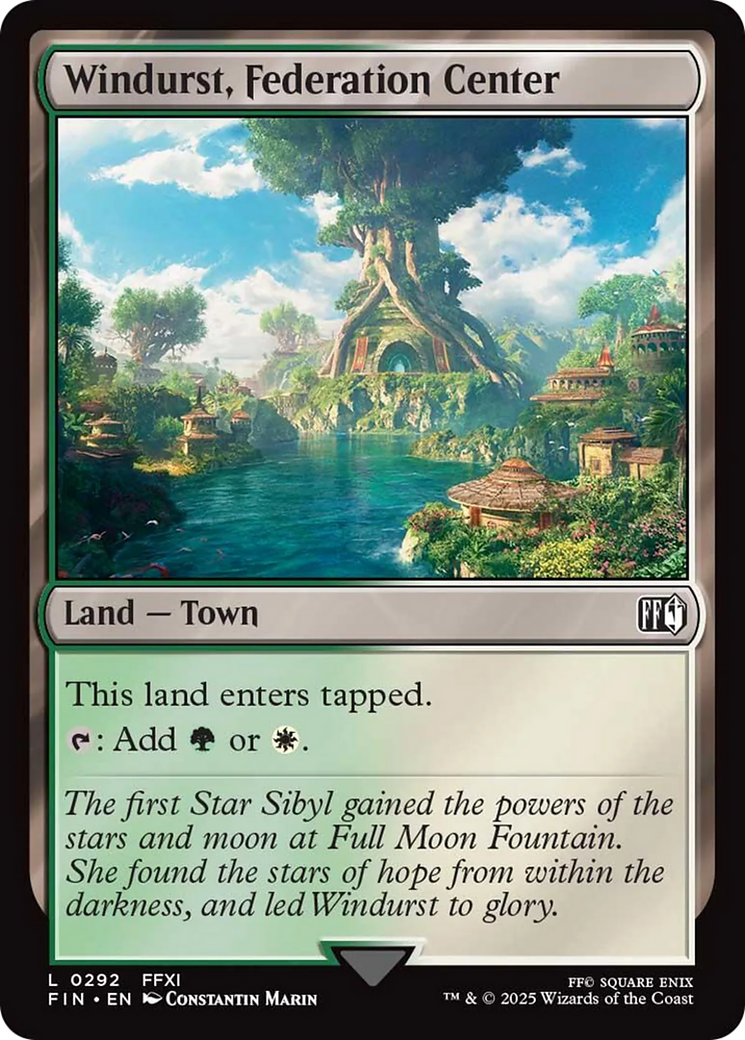Windurst, Federation Center [FINAL FANTASY] | Good Games Morley