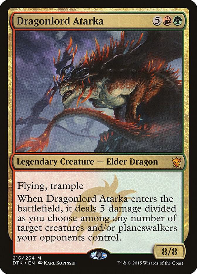 Dragonlord Atarka 216 (Dragons of Tarkir)  | Good Games Morley