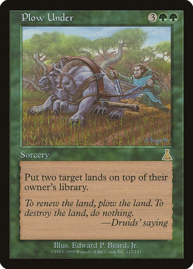 Plow Under 117/143 (Urza's Destiny)  | Good Games Morley