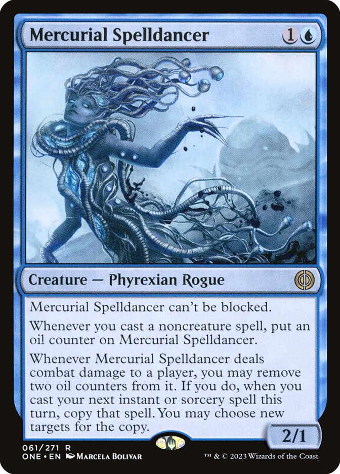 Mercurial Spelldancer 61/271 (Phyrexia: All Will Be One)  - Foil | Good Games Morley