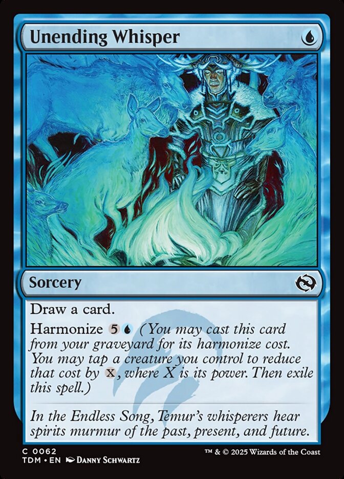Unending Whisper 62 (Tarkir: Dragonstorm)  | Good Games Morley