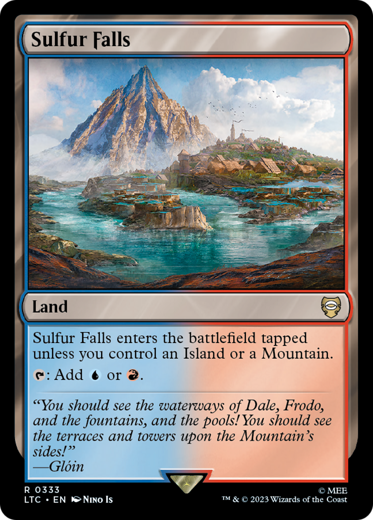 Sulfur Falls [The Lord of the Rings: Tales of Middle-Earth Commander] | Good Games Morley