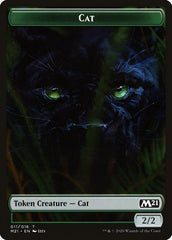 Beast // Cat (011) Double-Sided Token [Core Set 2021 Tokens] | Good Games Morley