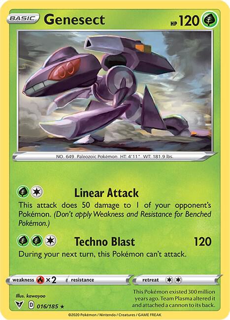 Genesect 016/185 (SWSH04: Vivid Voltage)  - Holofoil | Good Games Morley
