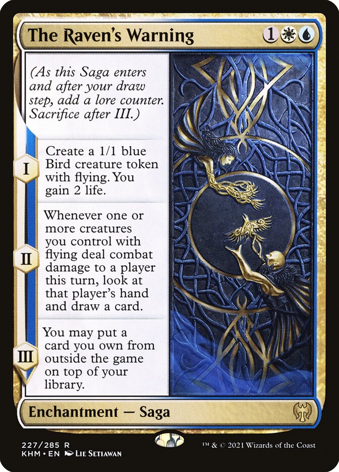 The Raven's Warning 227/285 (Kaldheim)  - Foil | Good Games Morley