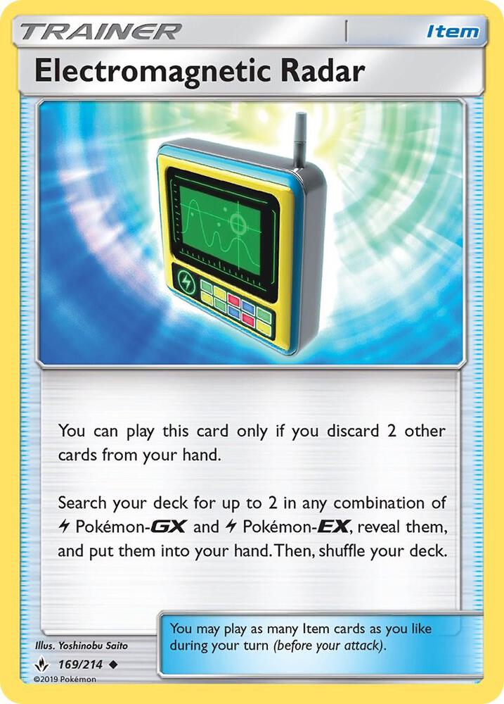 Electromagnetic Radar 169/214 (SM - Unbroken Bonds)  | Good Games Morley