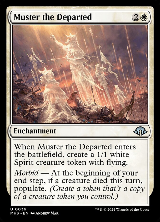 Muster the Departed 36/319 (Modern Horizons 3)  | Good Games Morley