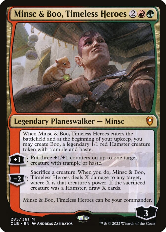 Minsc and Boo Timeless Heroes 285 (Commander Legends: Battle for Baldur's Gate)  | Good Games Morley