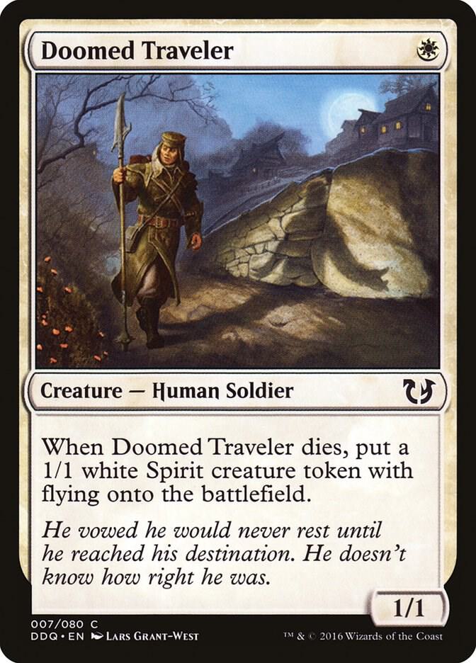 Doomed Traveler 7/80 (Duel Decks: Blessed vs. Cursed)  | Good Games Morley