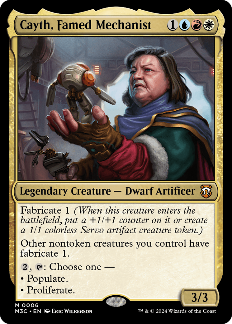 Cayth, Famed Mechanist [Modern Horizons 3 Commander] | Good Games Morley