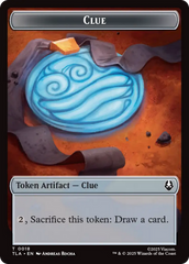 Clue (0018) // Food (0021) Double-Sided Tokens [Avatar: The Last Airbender Tokens] | Good Games Morley