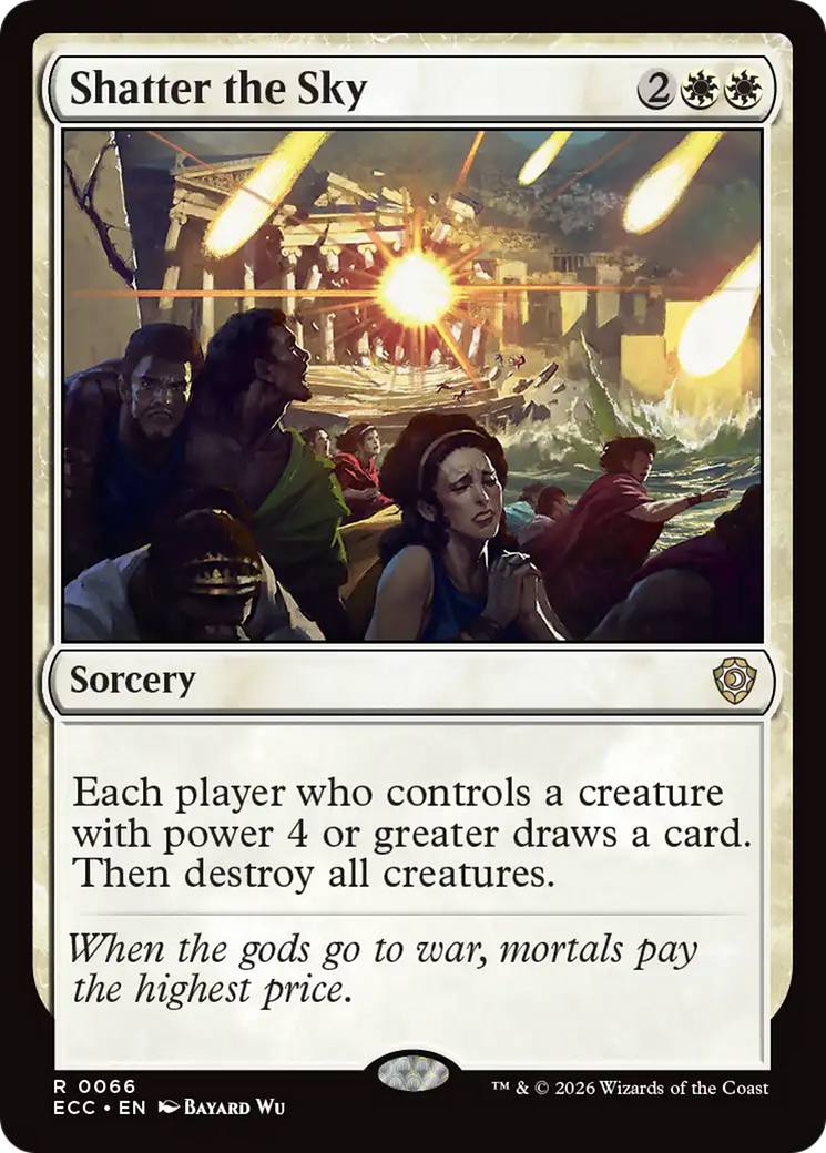 Shatter the Sky [Lorwyn Eclipsed Commander] | Good Games Morley