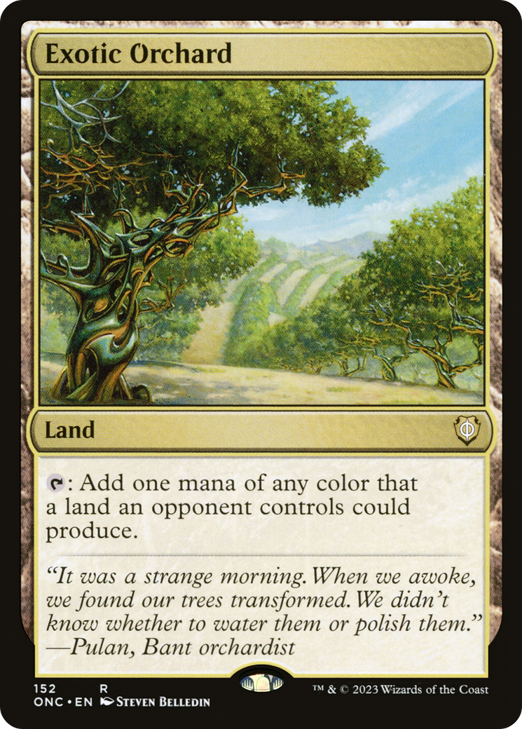 Exotic Orchard [Phyrexia: All Will Be One Commander] | Good Games Morley