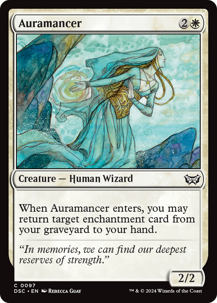 Auramancer [Duskmourn: House of Horror Commander] | Good Games Morley