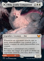 Mila, Crafty Companion // Lukka, Wayward Bonder (Borderless) [Strixhaven: School of Mages] | Good Games Morley