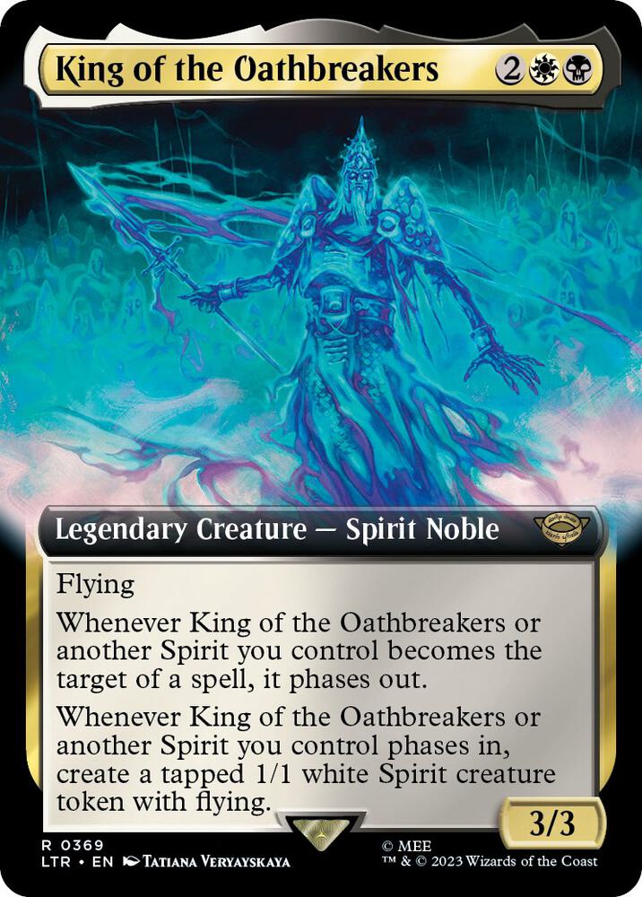 King of the Oathbreakers 369 (Universes Beyond: The Lord of the Rings: Tales of Middle-earth)  - Extended Art | Good Games Morley