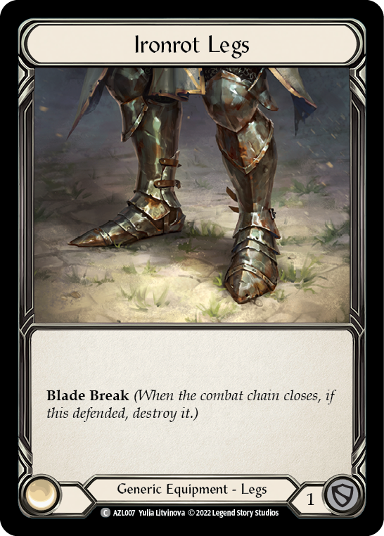 Ironrot Legs [AZL007] (Outsiders Azalea Blitz Deck) | Good Games Morley