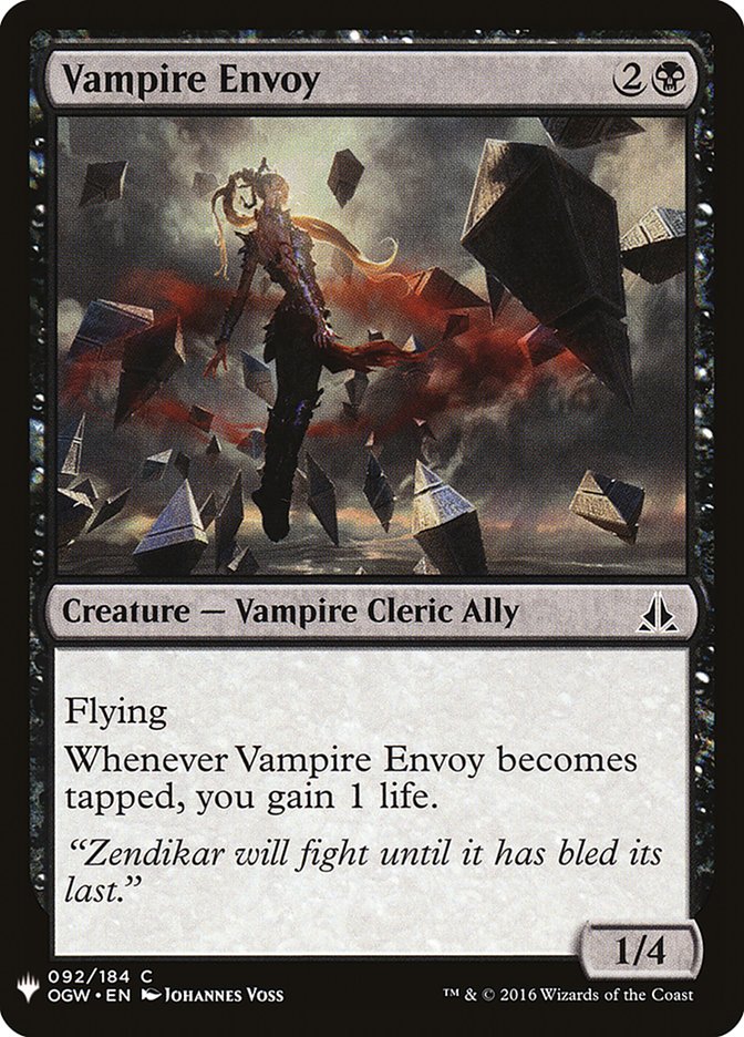 Vampire Envoy [Mystery Booster] | Good Games Morley