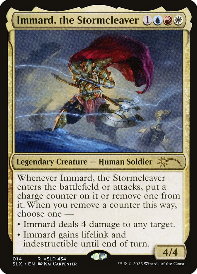 Immard, the Stormcleaver 14/32 (SLX Cards)  | Good Games Morley