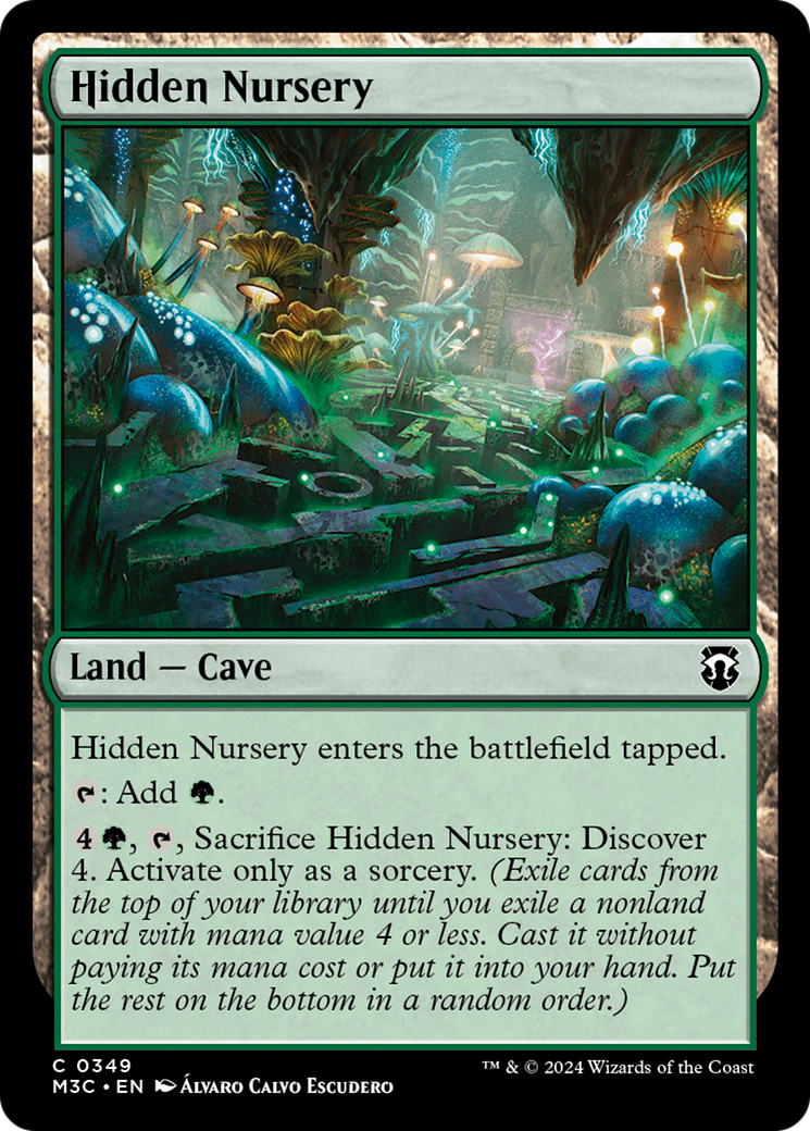 Hidden Nursery (Ripple Foil) [Modern Horizons 3 Commander] | Good Games Morley
