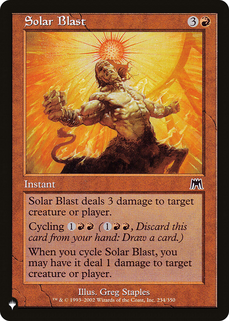 Solar Blast [The List] | Good Games Morley