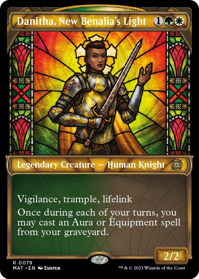 Danitha, New Benalia's Light 79/50 (March of the Machine: The Aftermath)  - Showcase Foil | Good Games Morley