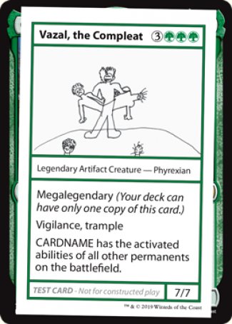 Vazal, the Compleat (2021 Edition) [Mystery Booster Playtest Cards] | Good Games Morley