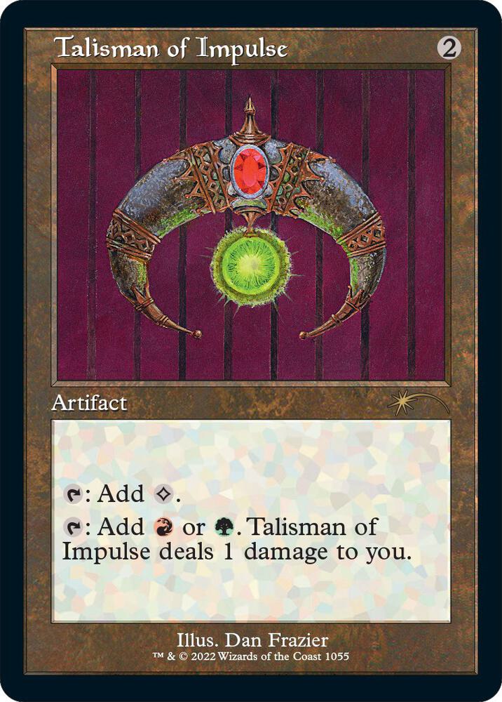 Talisman of Impulse 1055 (Secret Lair Drop Series)  - Retro | Good Games Morley