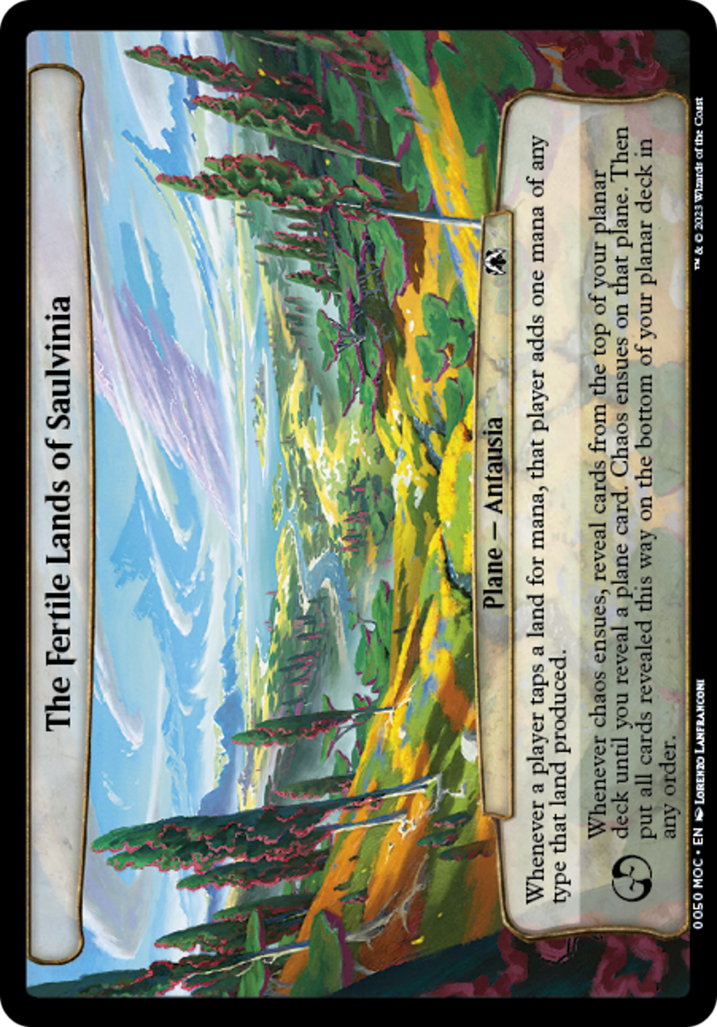 The Fertile Lands of Saulvinia [March of the Machine Commander] | Good Games Morley