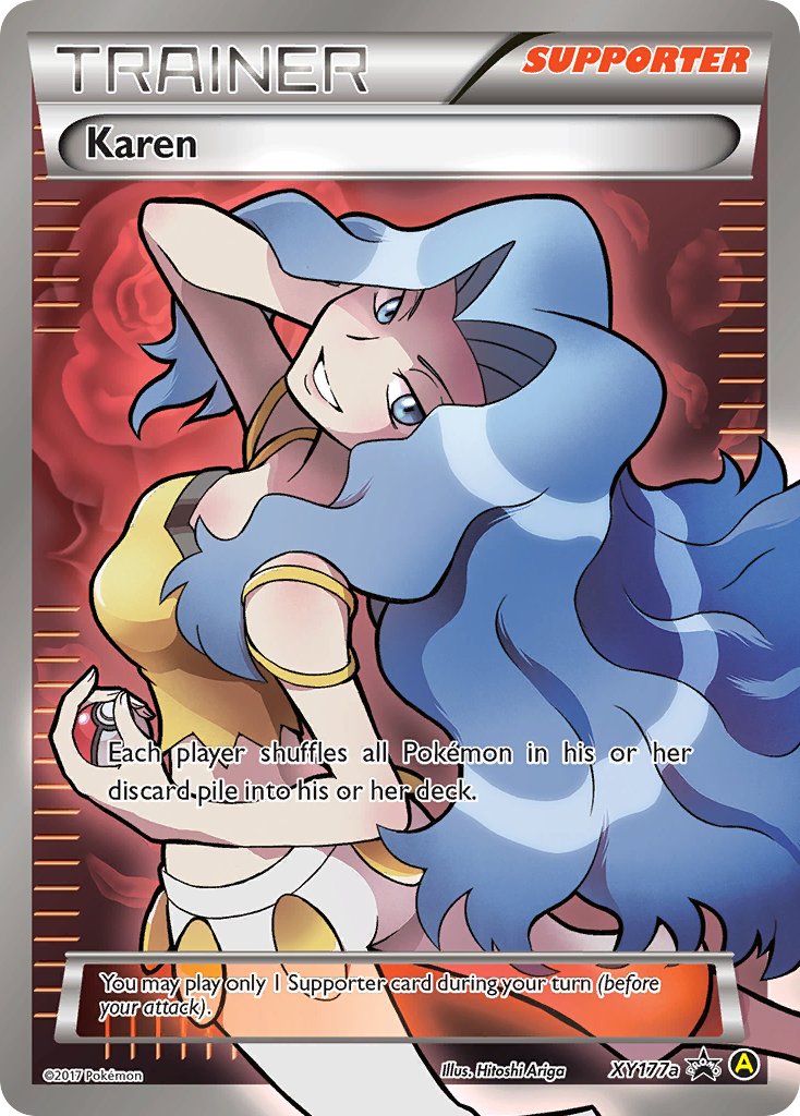 Karen (XY177a) [Alternate Art Promos] | Good Games Morley