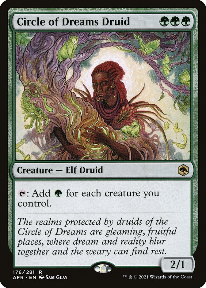 Circle of Dreams Druid 176 (Adventures in the Forgotten Realms)  - Foil | Good Games Morley