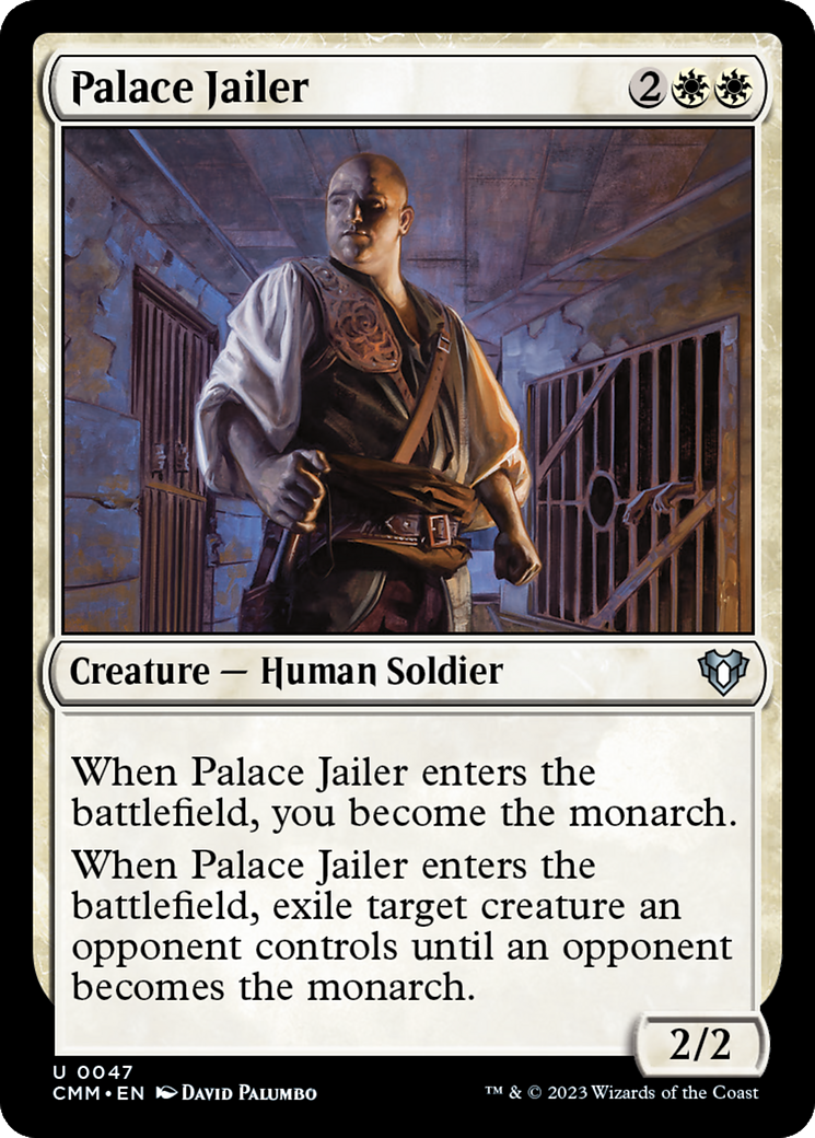 Palace Jailer [Commander Masters] | Good Games Morley