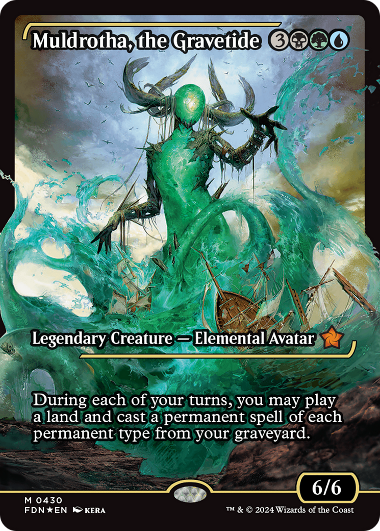 Muldrotha, the Gravetide (Showcase) [Foundations] | Good Games Morley