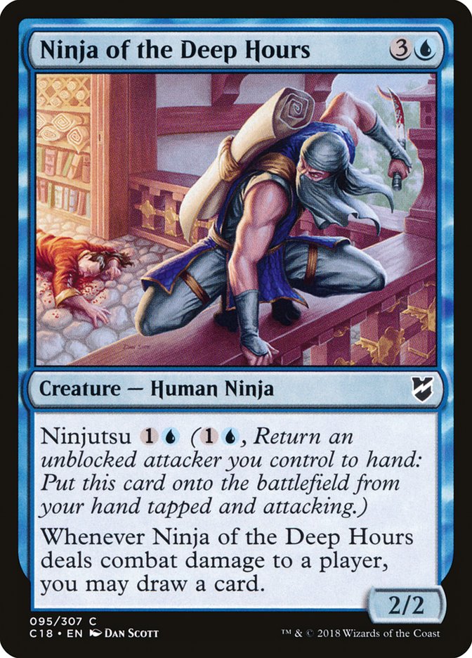 Ninja of the Deep Hours 95 (Commander 2018)  | Good Games Morley
