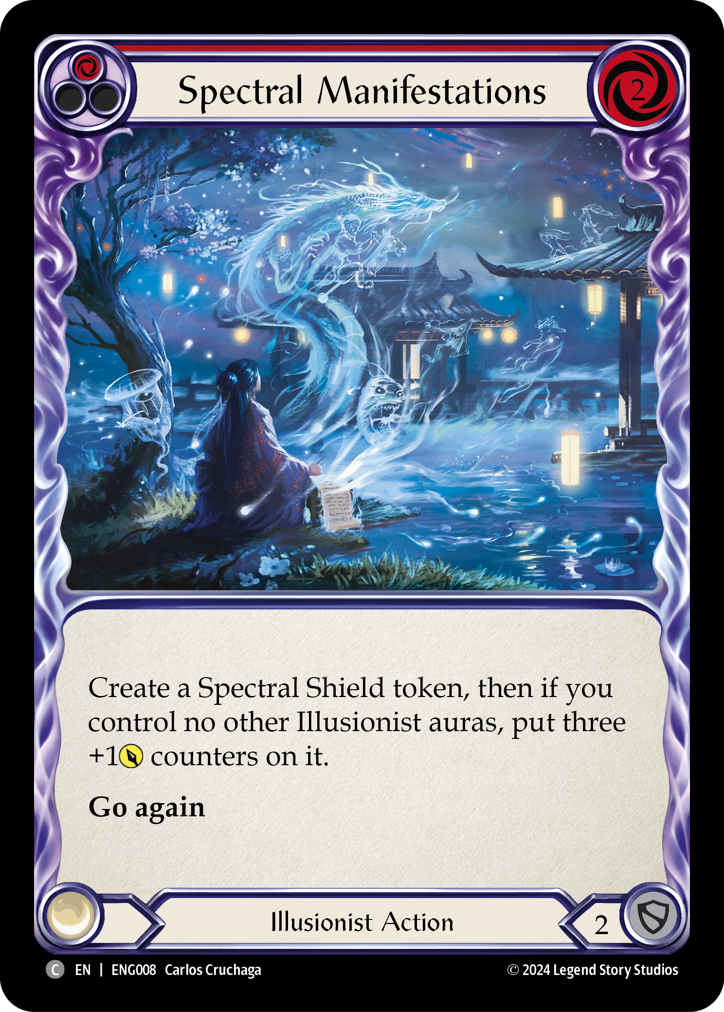 Spectral Manifestations [ENG008] (Part the Mistveil Enigma Blitz Deck) | Good Games Morley