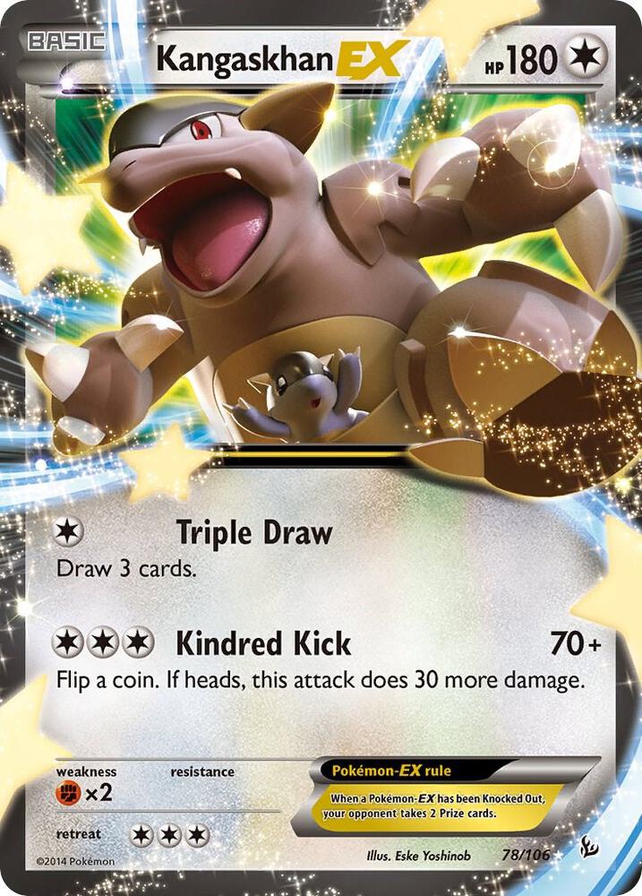 Kangaskhan EX 78/106 (XY - Flashfire)  - Holofoil | Good Games Morley