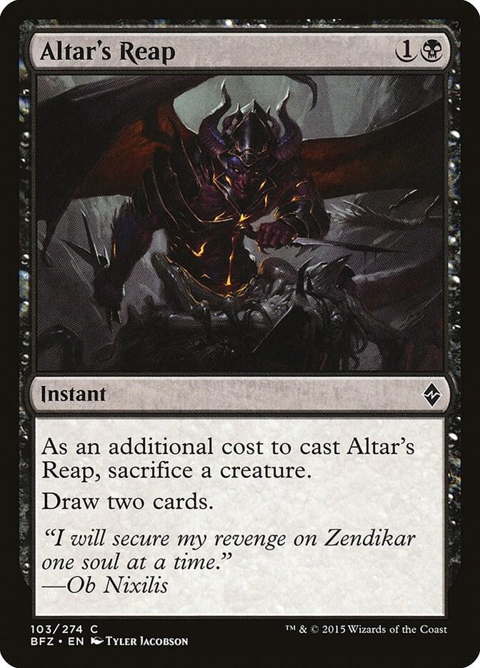 Altar's Reap 103/274 (Battle for Zendikar)  | Good Games Morley