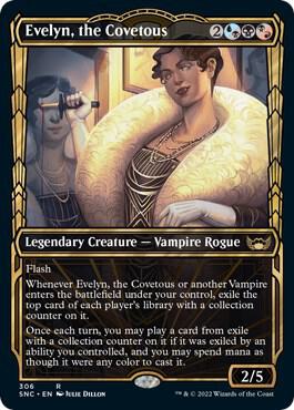 Evelyn the Covetous Showcase 306 (Streets of New Capenna)  | Good Games Morley