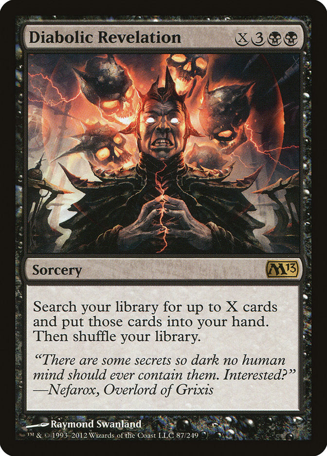 Diabolic Revelation 87/249 (Magic 2013 (M13))  | Good Games Morley