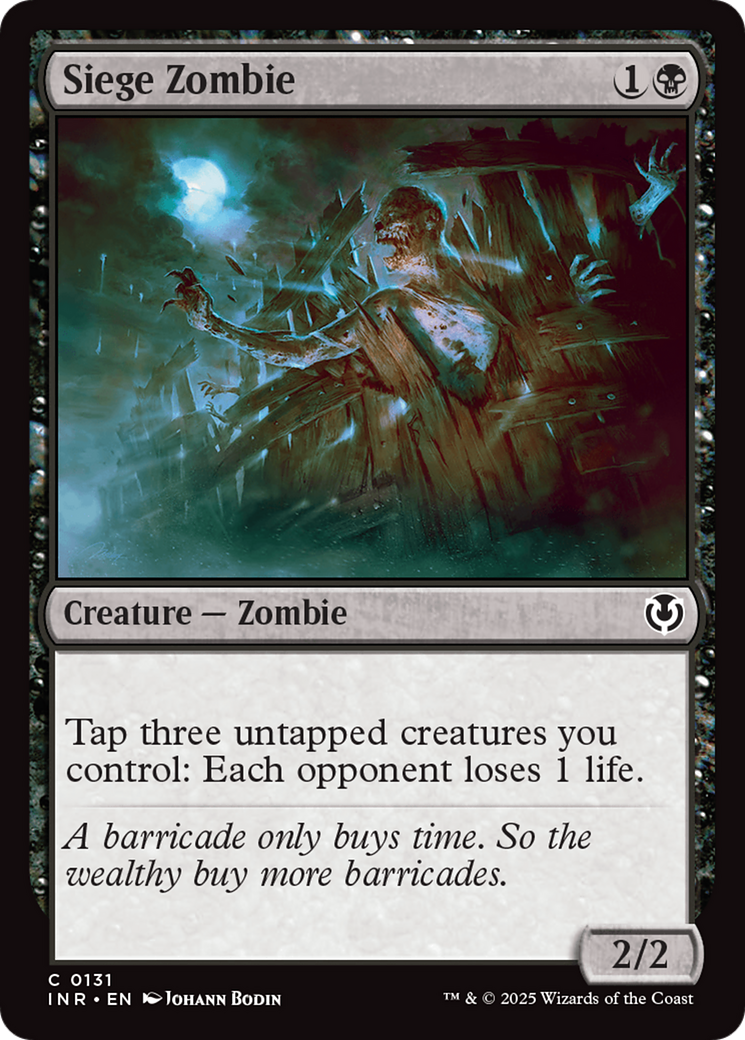 Siege Zombie [Innistrad Remastered] | Good Games Morley