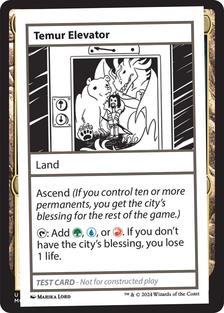 Temur Elevator [Mystery Booster 2 Playtest Cards] | Good Games Morley