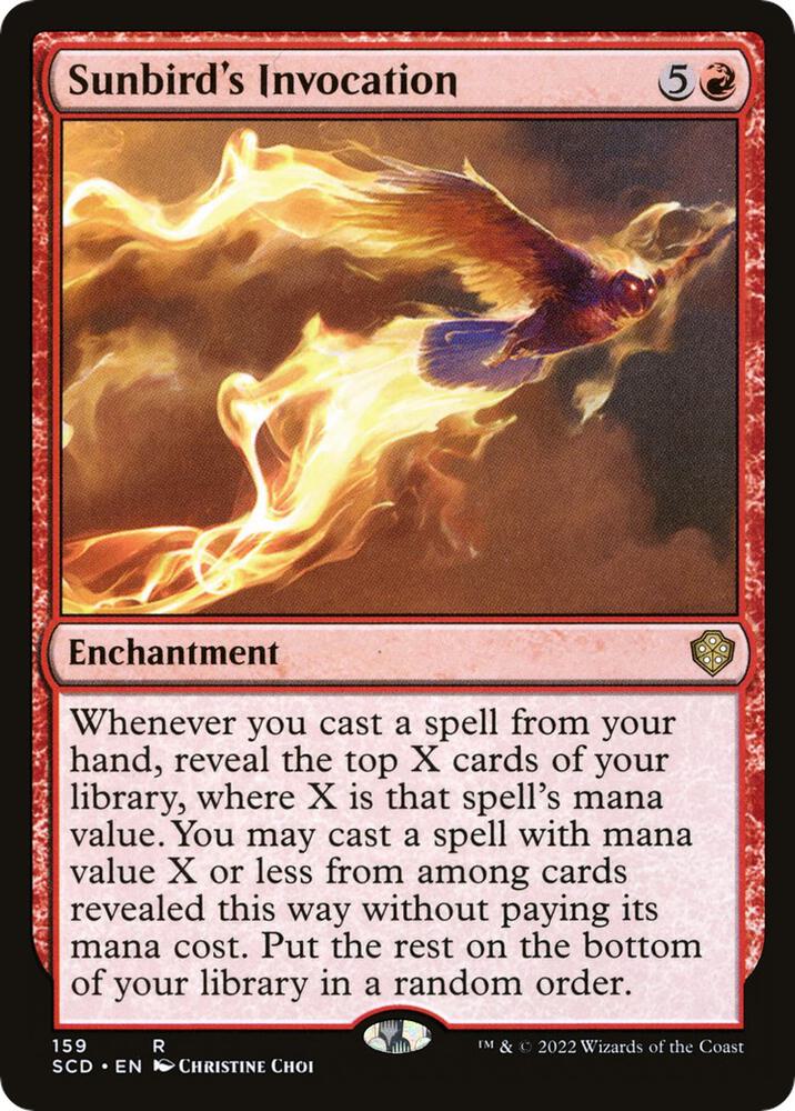 Sunbird's Invocation 159/352 (Starter Commander Decks)  | Good Games Morley