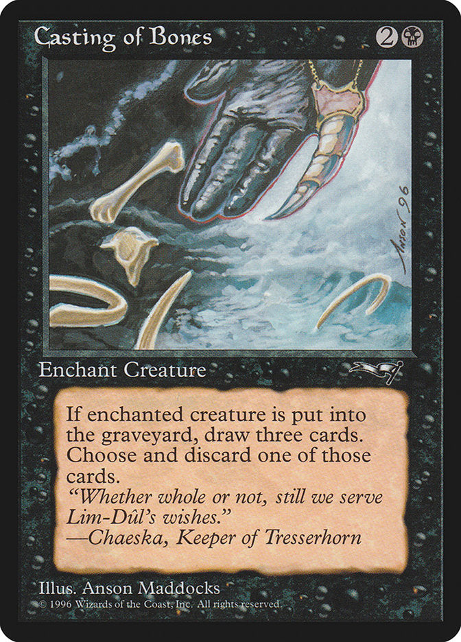 Casting of Bones (Claw Art) [Alliances] | Good Games Morley