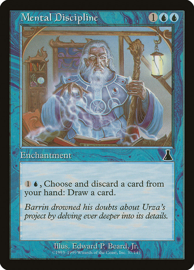 Mental Discipline 37/143 (Urza's Destiny)  | Good Games Morley