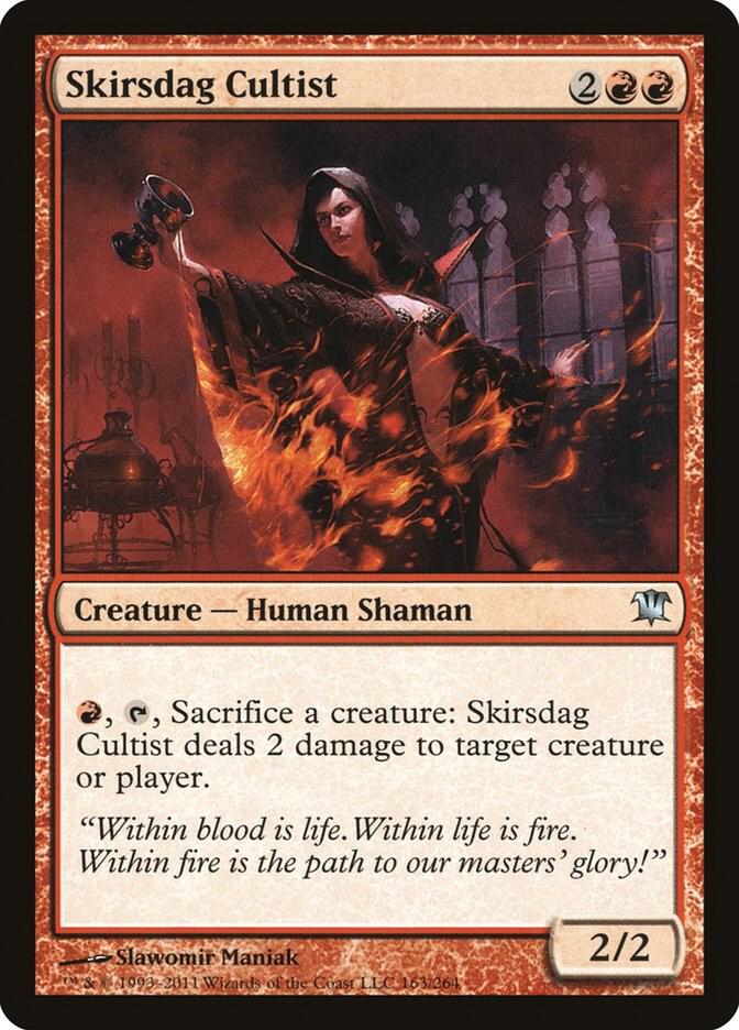 Skirsdag Cultist 163/264 (Innistrad)  - Foil | Good Games Morley