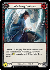 Whelming Gustwave (Red) [U-WTR110] (Welcome to Rathe Unlimited)  Unlimited Rainbow Foil | Good Games Morley
